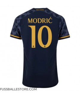 Günstige Real Madrid Luka Modric #10 Auswärtstrikot 2023-24 Kurzarm